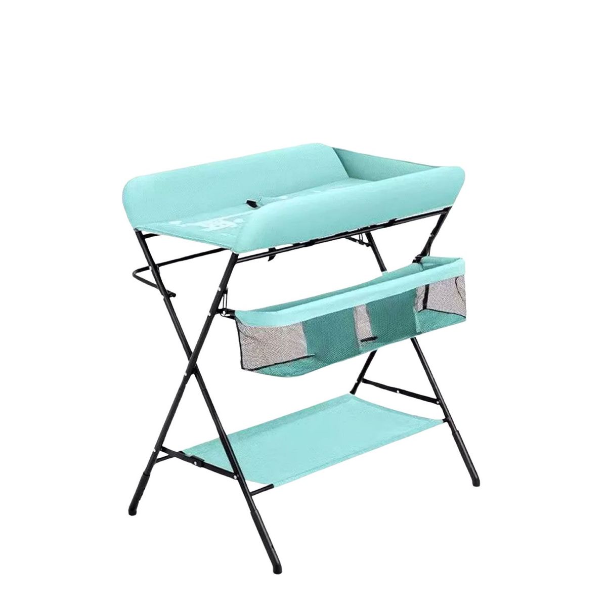 LUMAX - Cambiador De Pañales Para Bebe Plegable Portatil Verde