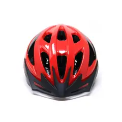 RADICAL MOUNTAIN - Casco MTB NT Con Luz Rojo Negro M 56-57cm