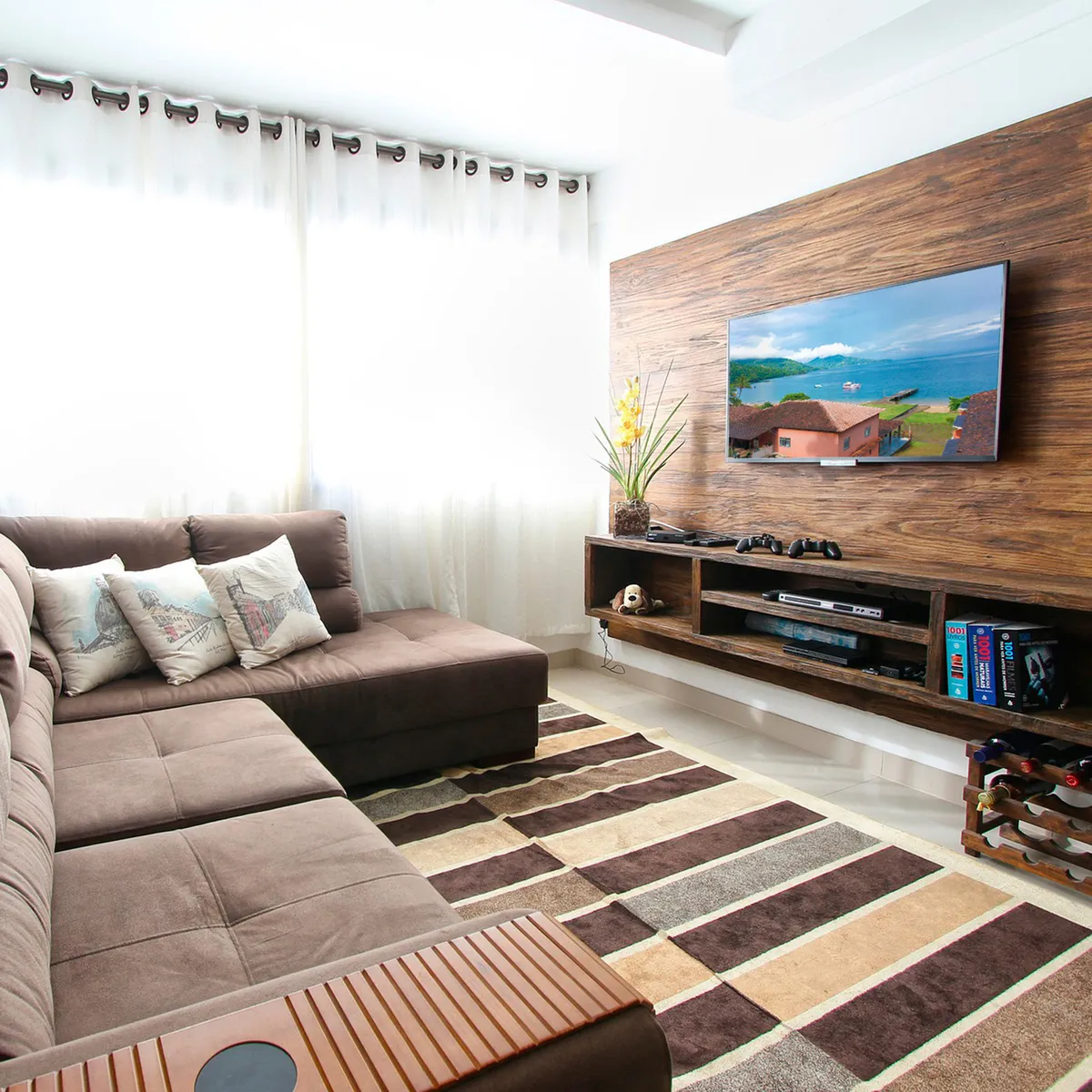 BRASFORMA - Soporte  Fijo para TV  10" a 55"  40kg  SBRP100  Brasforma