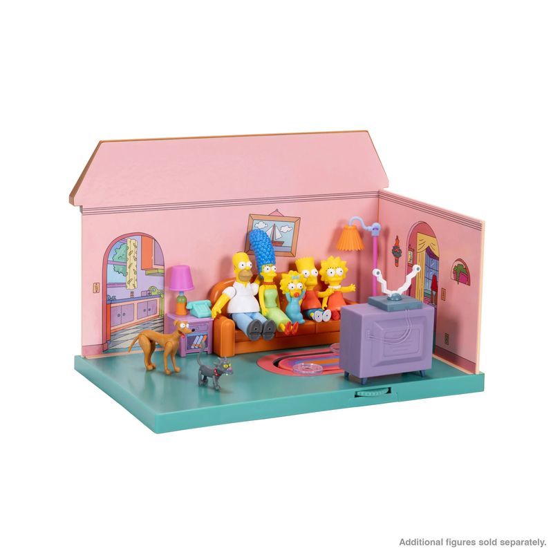 THE SIMPSONS - Los Simpsons Playset Sala de Estar de Los Simpson