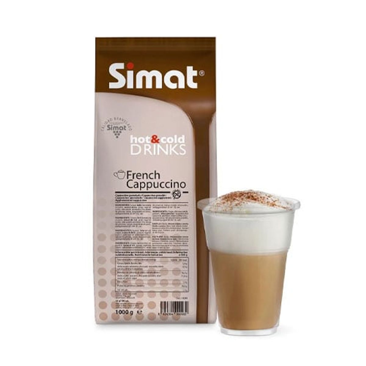 GENERICO - Cappuccino Frensh Vending de 1 KG Simat.