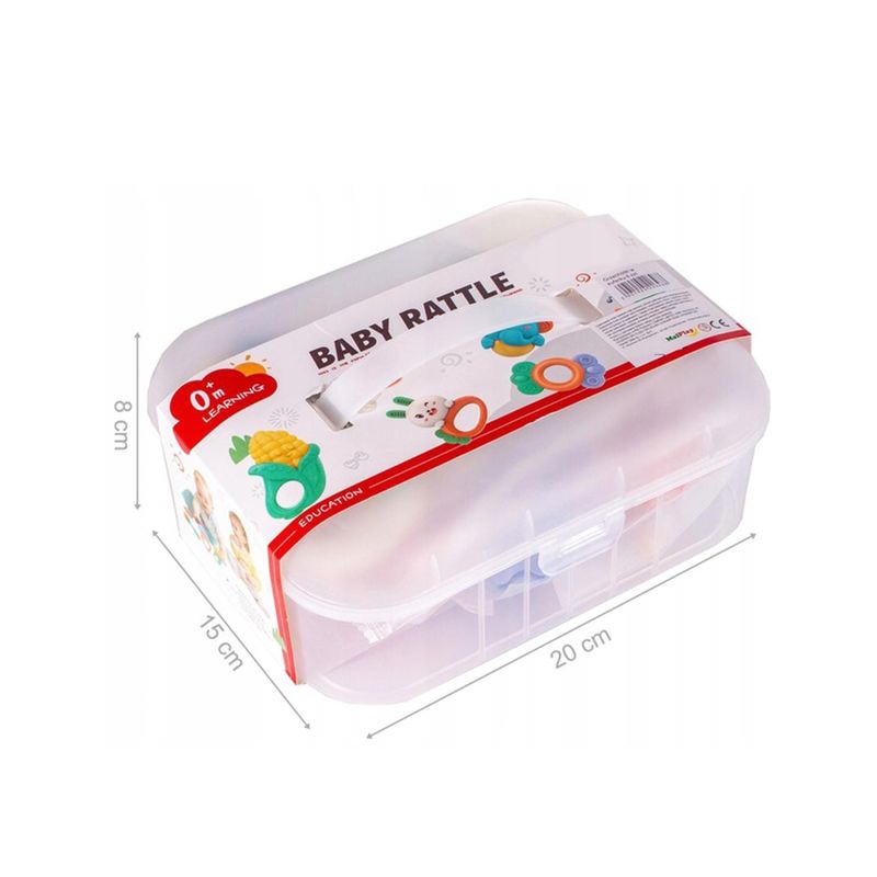 OEM - SET DE SONAJEROS Y MORDEDORES PARA BEBE