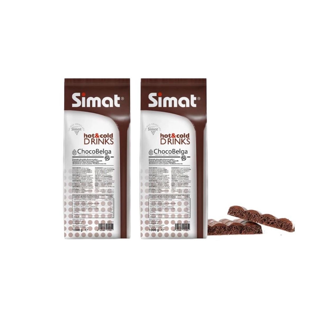 GENERICO - Chocolate Soluble Belga de 1KG Simat Vending