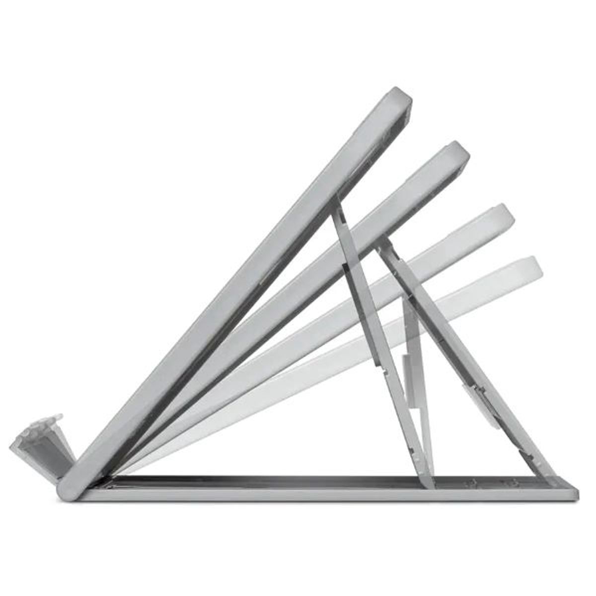 KENSINGTON - Kensington Easy Riser SmartFit, Base y Elevador Ergonómico Notebook, Hasta 17", Color Gris