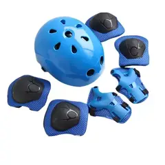 GENERICO - Set De Casco Y Protectores De Bici Para Niños Rodilleras