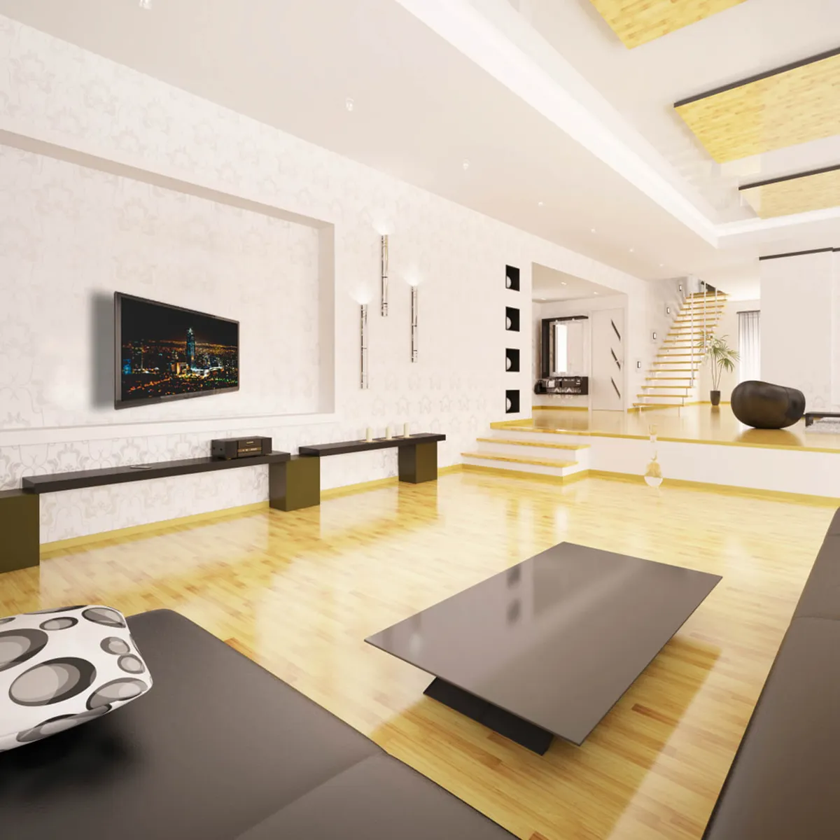 BRASFORMA - Soporte TV Articulado Con Extensores 10" a 55"  130°  30kg SBRP1020