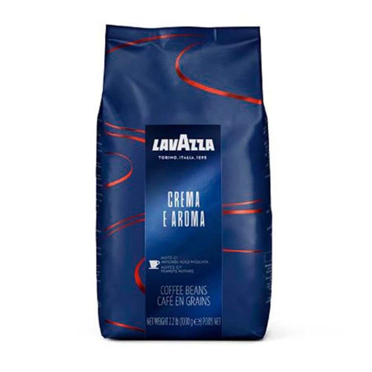 LAVAZZA - Café Crema y Aroma en Grano de 1 KG Lavazza Vending.