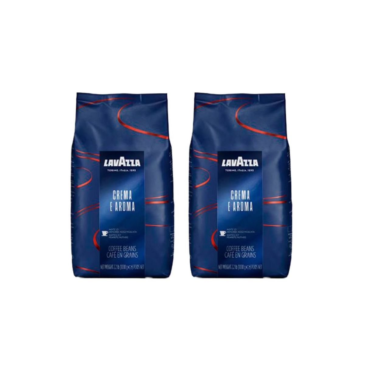 LAVAZZA - Café Crema y Aroma en Grano de 1 KG Lavazza Vending.