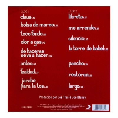 Imagen 2 del producto VINILO LOS TRES FOME 1LP