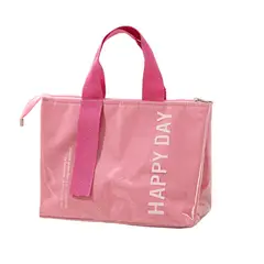 GENERICO - Bolsa Para Almuerzo Ligera y Aislante -color Rosa