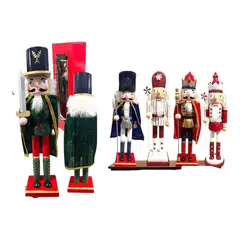 GENERICO - Cascanueces Para Navidad De Madera 38cm-1206744