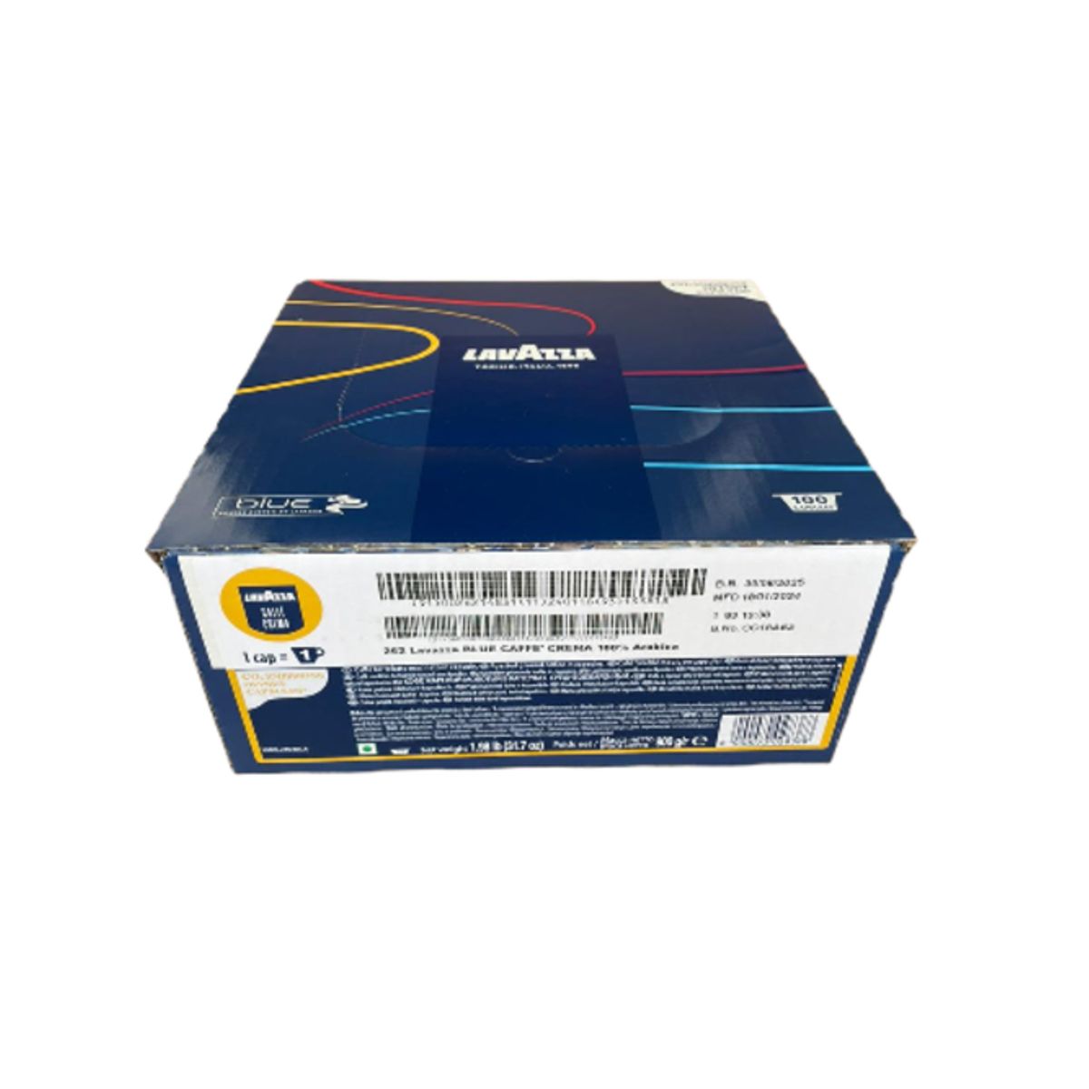 LAVAZZA - Pack 100 Cápsulas Café Espresso Crema de 7 GRS Lavazza