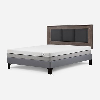 Imagen 2 del producto Cama Europea Pratta 2 Plazas BN Pata Madera+ Respaldo Rachel