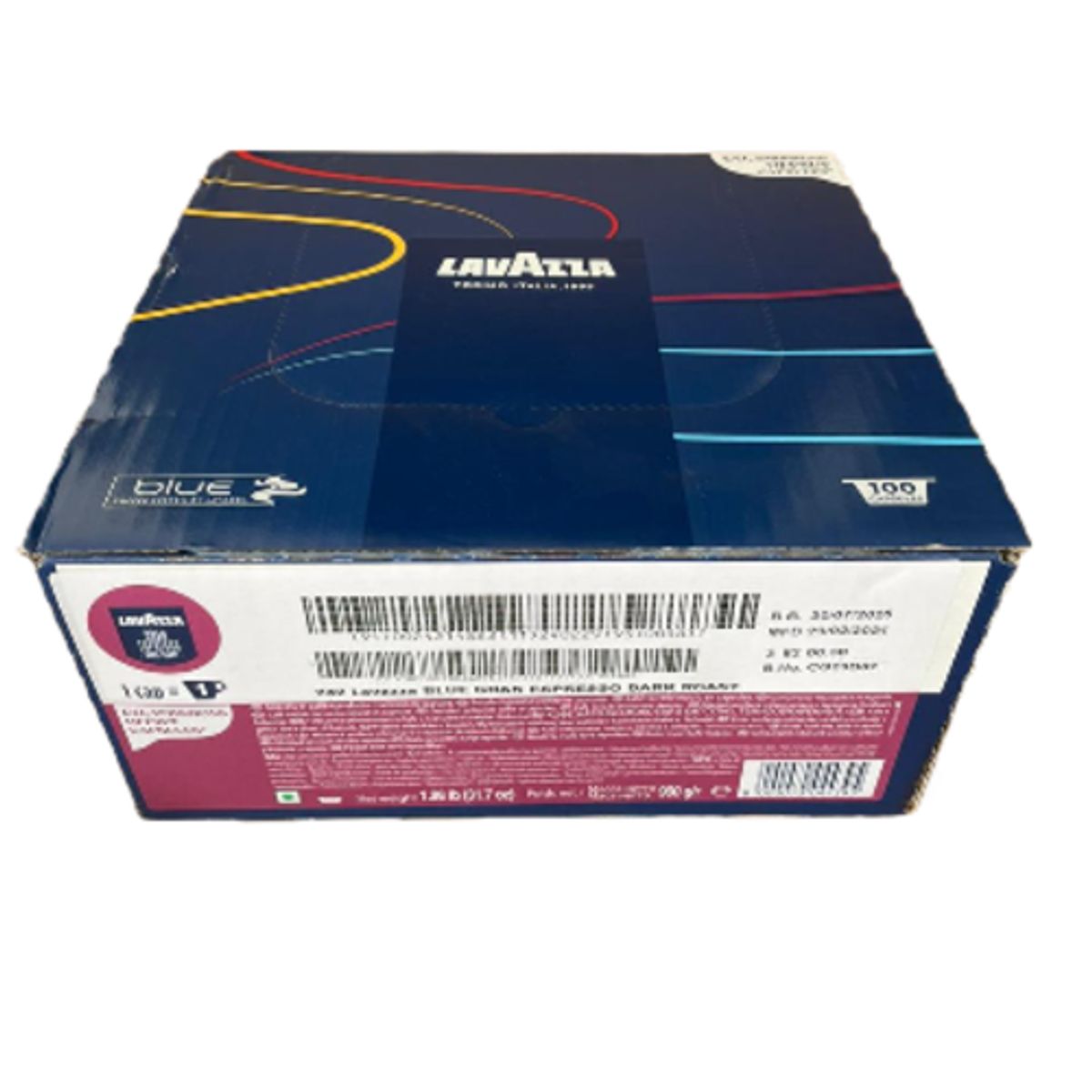 LAVAZZA - Pack 100 Cápsulas Café Gran Espresso 7 GRS Lavazza