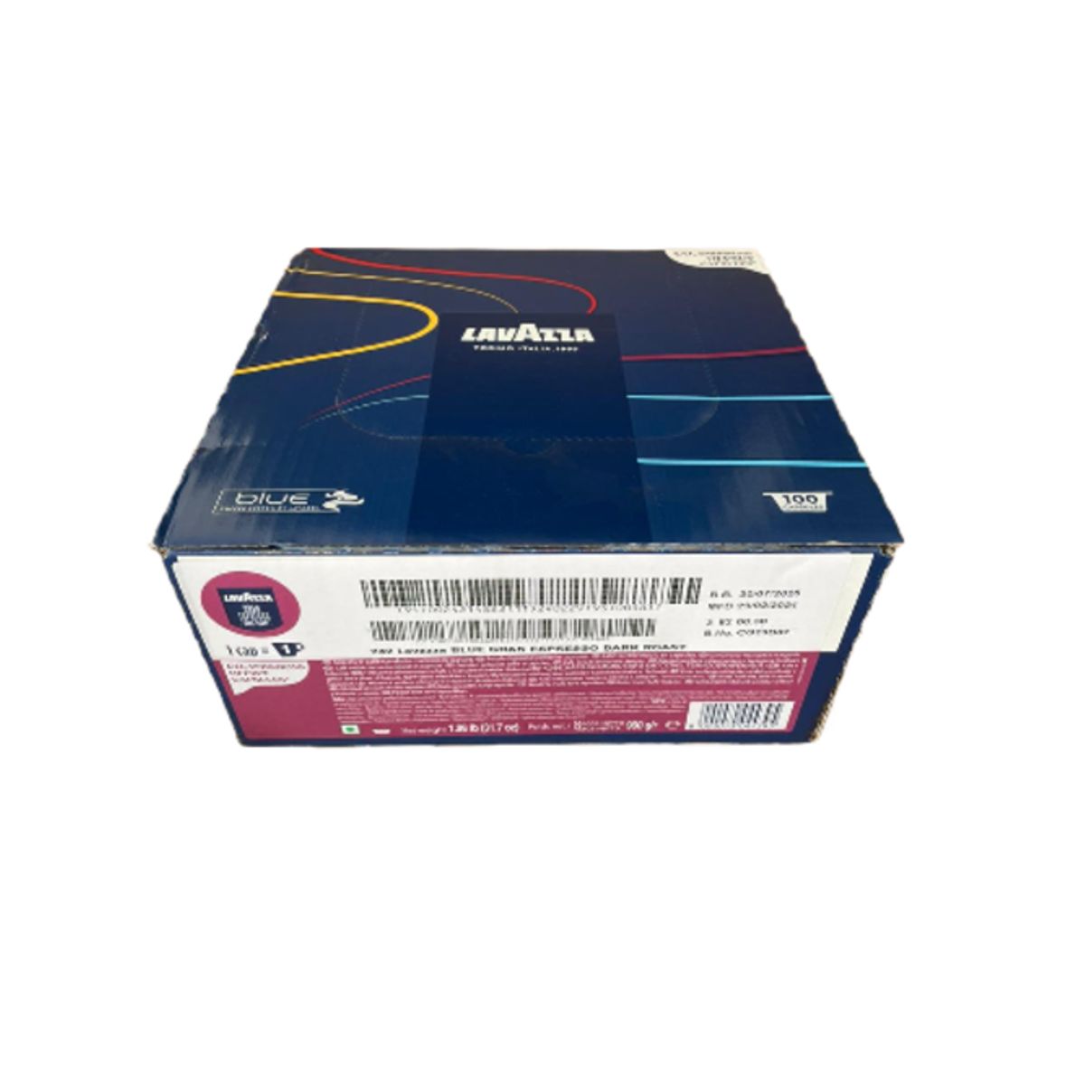 LAVAZZA - Pack 100 Cápsulas Café Gran Espresso 7 GRS Lavazza