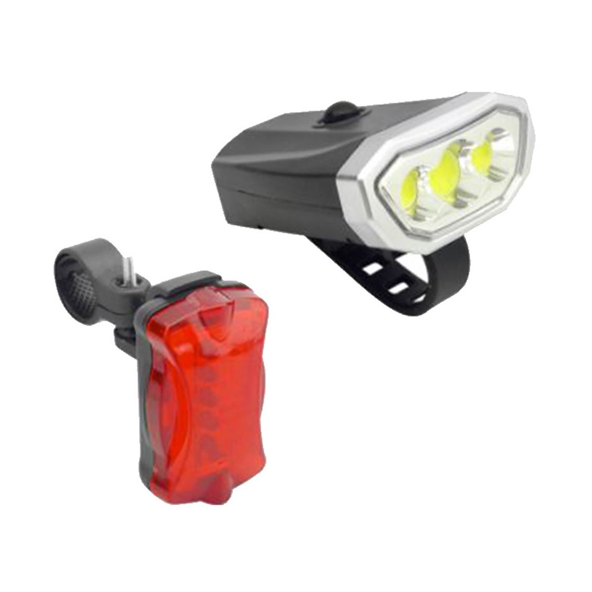 IMPORTCLICK - Kit Luces LED Delantera y Trasera Para Bicicleta