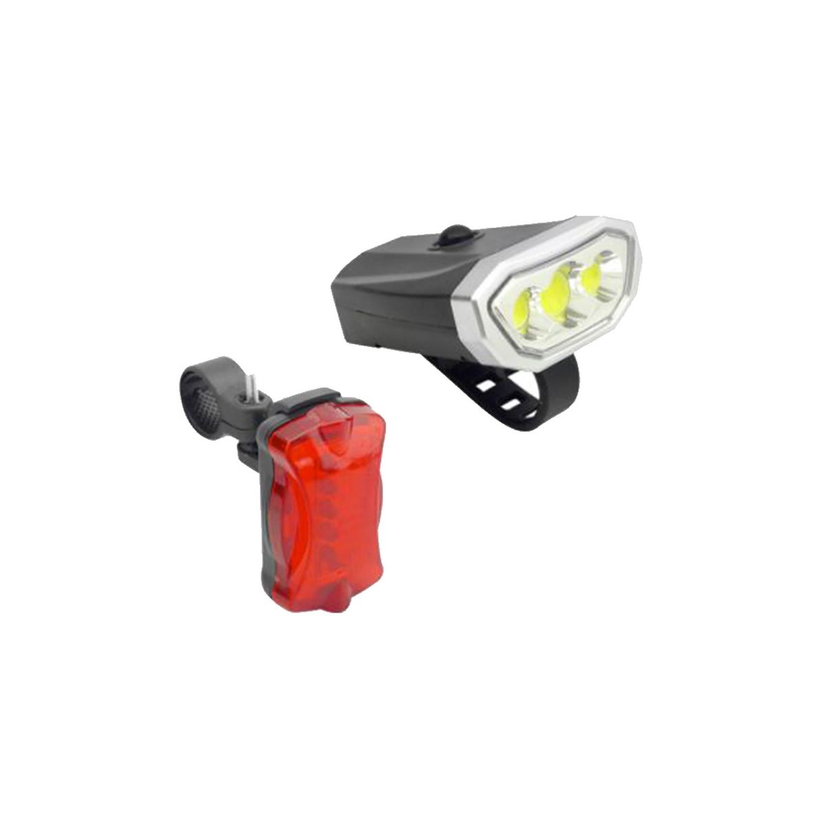 IMPORTCLICK - Kit Luces LED Delantera y Trasera Para Bicicleta