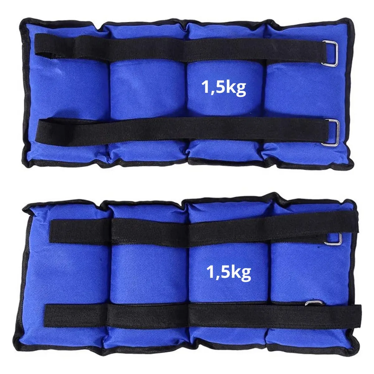 IMPORTCLICK - Pesas Deportivas Para Tobillos Y Muñeca 3 KG Azul