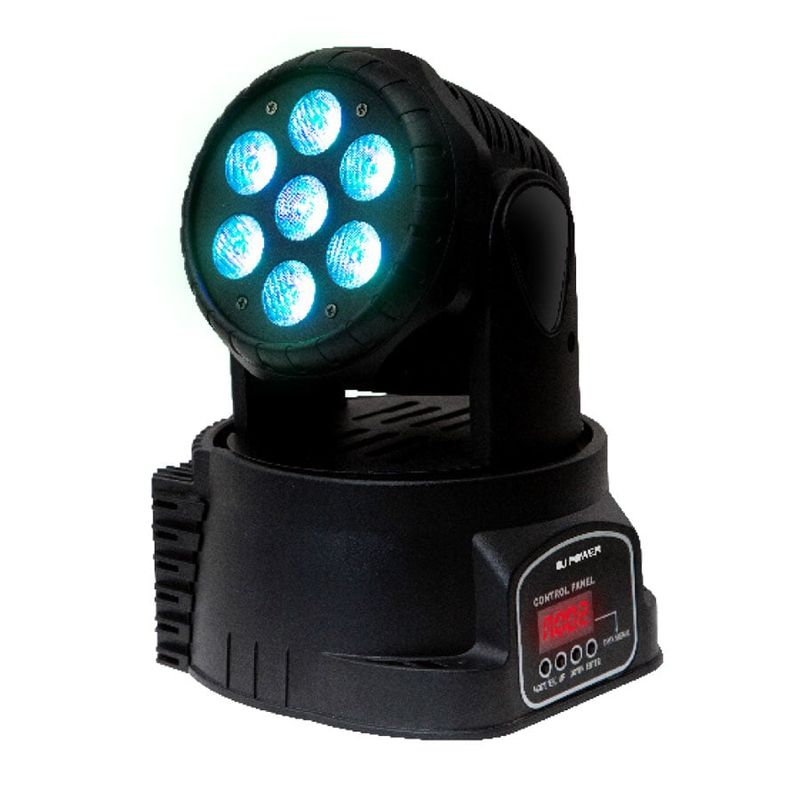 GENERICO - Cabeza Movil LED DMX Ritmira 56W DJ Power GENERICO