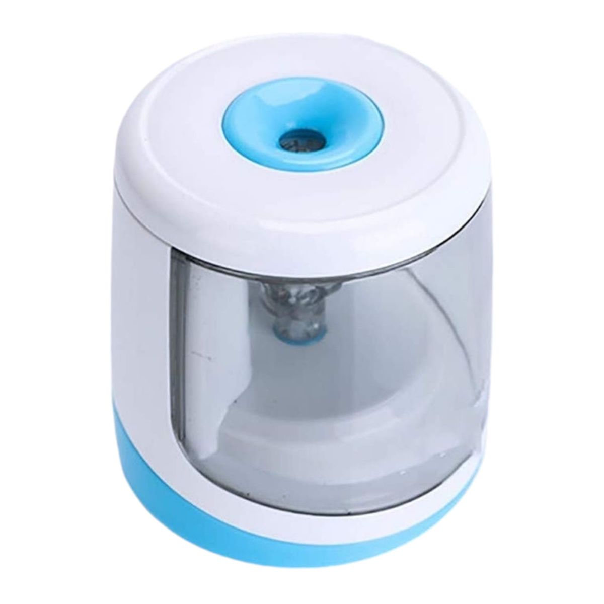 GENERICO - Sacapuntas Automático Pilas Hogar Oficina Simple 1 AZUL