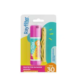 RAYFILTER - Protector En Barra Rosado Uva/uvb 6 Grs