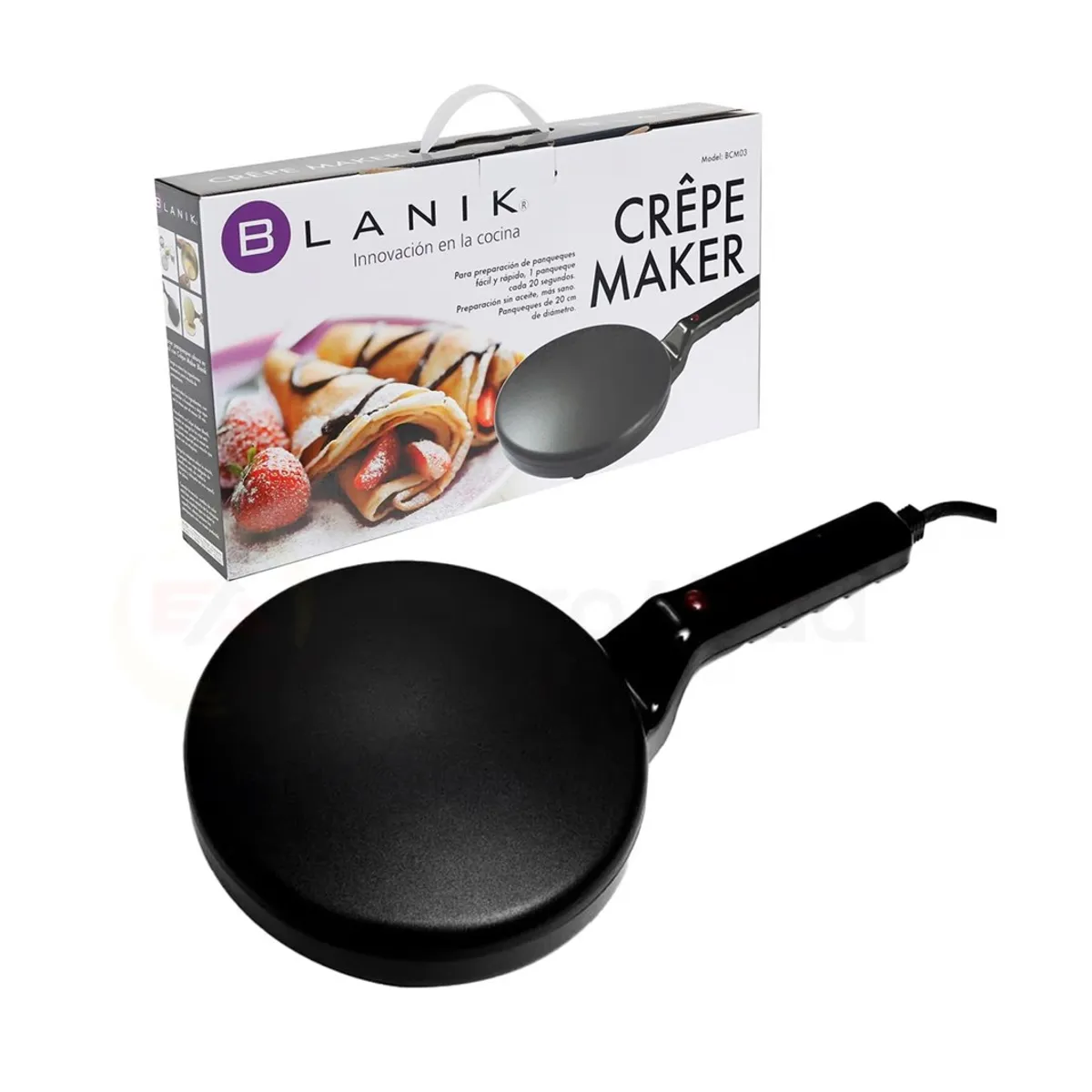 BLANIK - MAQUINA PARA HACER CREPES ELECTRICA BLANIK BCM03