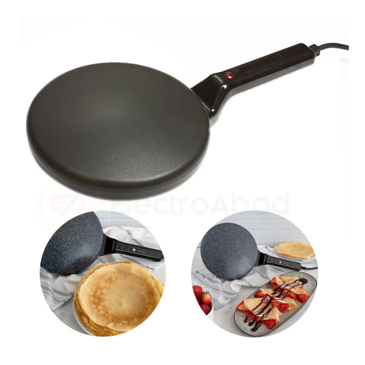 BLANIK - MAQUINA PARA HACER CREPES ELECTRICA BLANIK BCM03