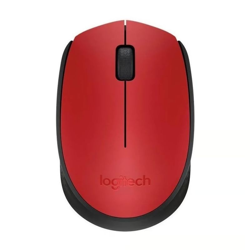 LOGITECH - Mouse Inalambrico Logitech M170 Rojo