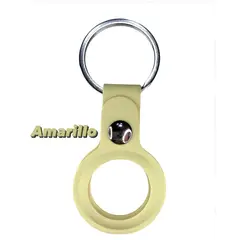 GENERICO - Funda Silicona Airtag Premium - Amarillo