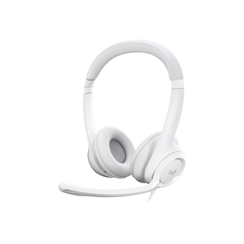 LOGITECH - Audifono Con Micrófono Usb Logitech H390 Blanco - Blanco