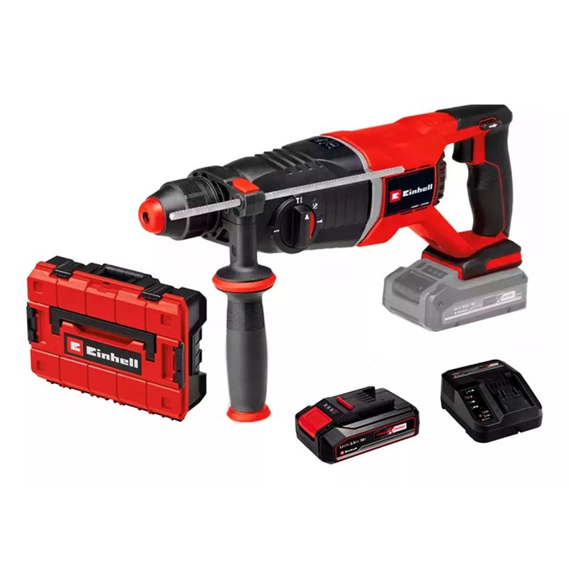 EINHELL - Rotomartillo 18v Sds Plus Tp-hd 1826 D Li Bl-solo Bat+ Carg