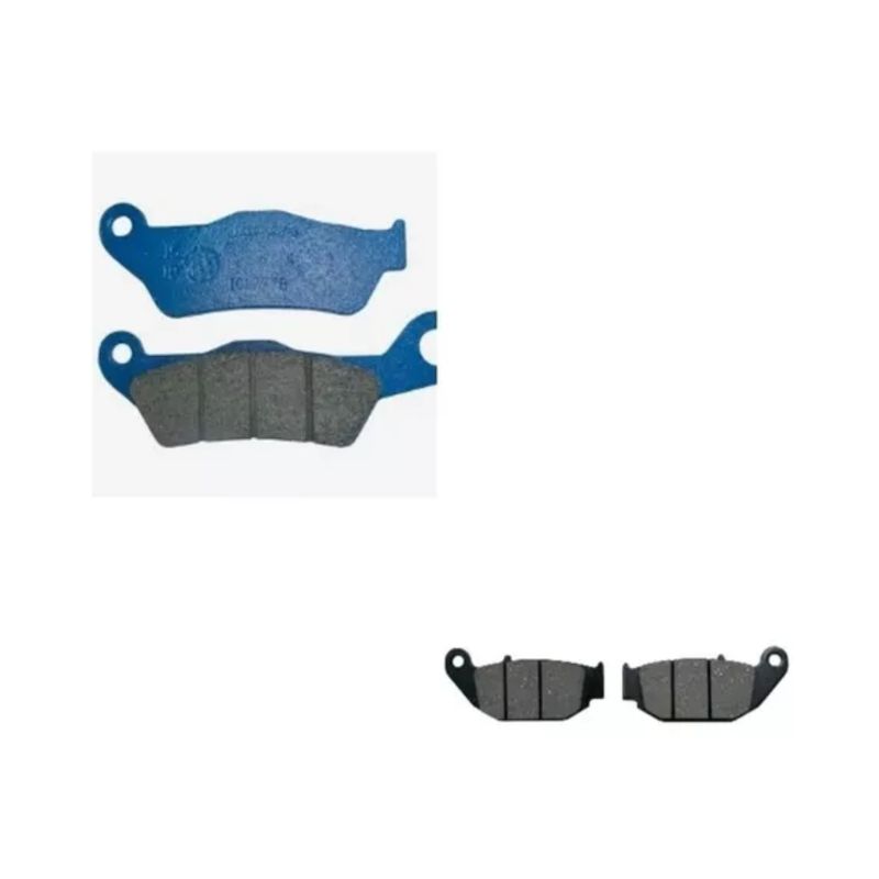 GENERICO - Pastillas Delanteras + Traseras Honda Cb190