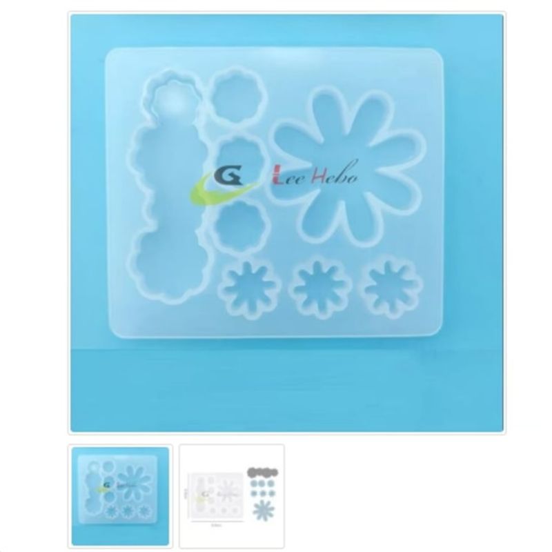 GENERICO - Molde Para Resina Silicona Pinza De Pelo DJ-45