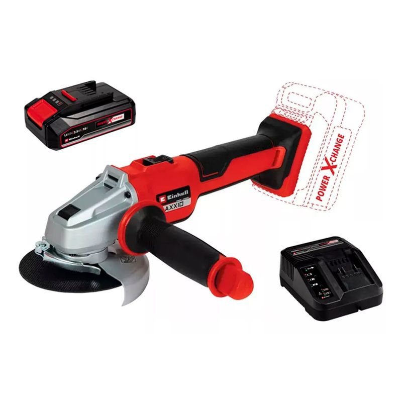 EINHELL - Galletera Esmeril Angular 18v Axxio 18115 Bat+ Carg Einhell