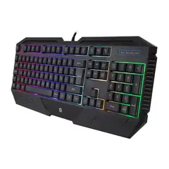 HP - Teclado Gamer Membrana K110 Led RGB