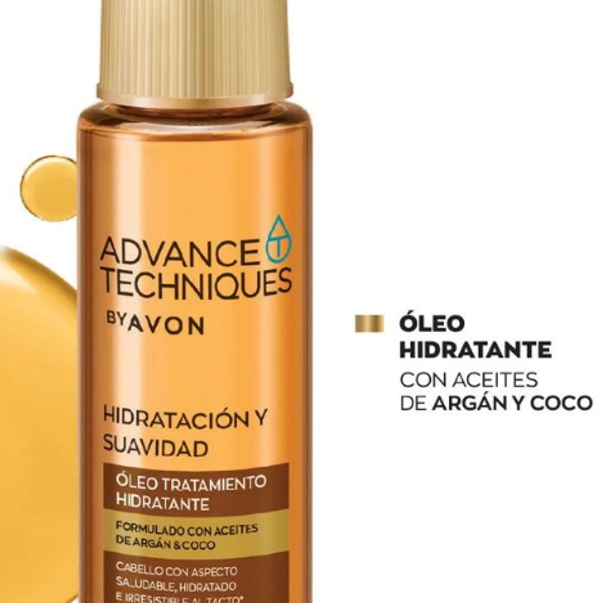 AVON - Oleo capilar Advance Techniques aceite de argan y coco 90ml
