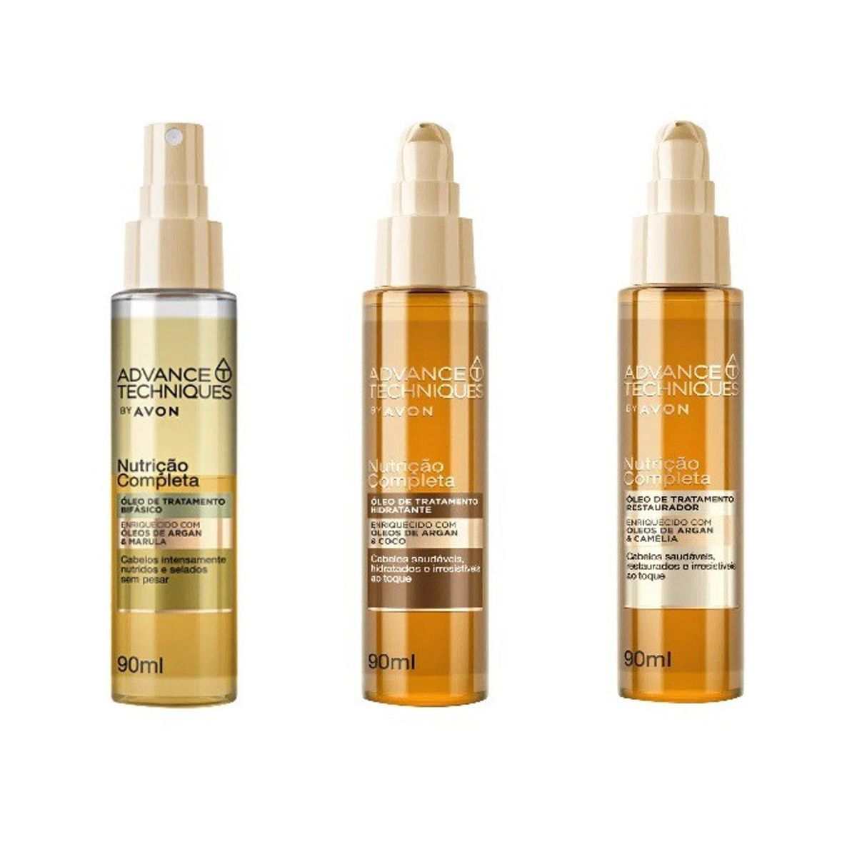 AVON - Oleo capilar Advance Techniques aceite de argan y coco 90ml