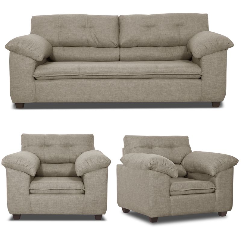 INNOVAMUEBLES - Living Liverpool 311 Tela Beige