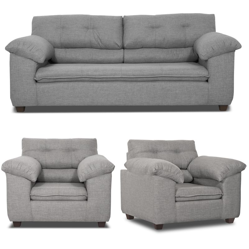 INNOVAMUEBLES - Living Liverpool 311 Tela Gris