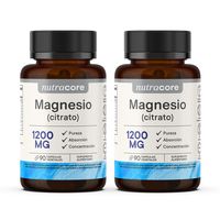 Citrato de Magnesio 180 Cápsulas 1200mg -