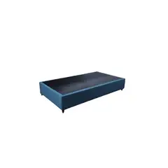 DISEÑOS VALESTRINI - BOX AMERICANO PLAZA Y MEDIA LINO AZUL