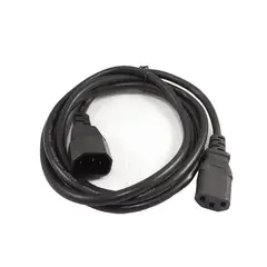 ULINK - Cable de Extensión de Poder C14 Macho a C13 Hembra, 1.8 m