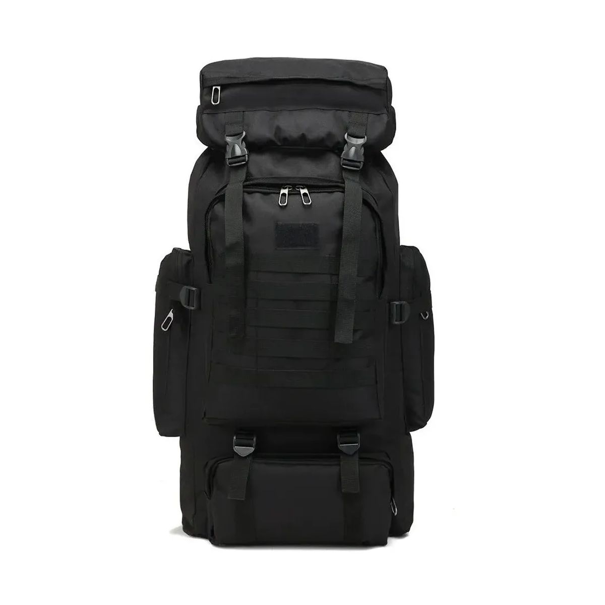 CARIBEE - Mochilas Táctica 70litros Camping Negro