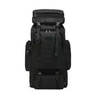 Mochilas Táctica 70litros Camping Negro