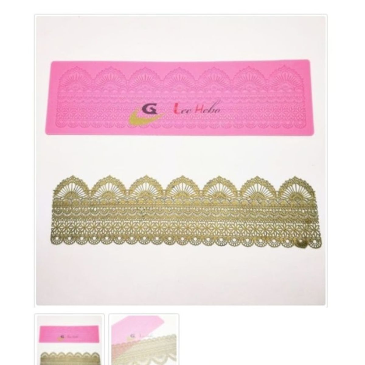 GENERICO - Molde Decoracion Reposteria Encaje