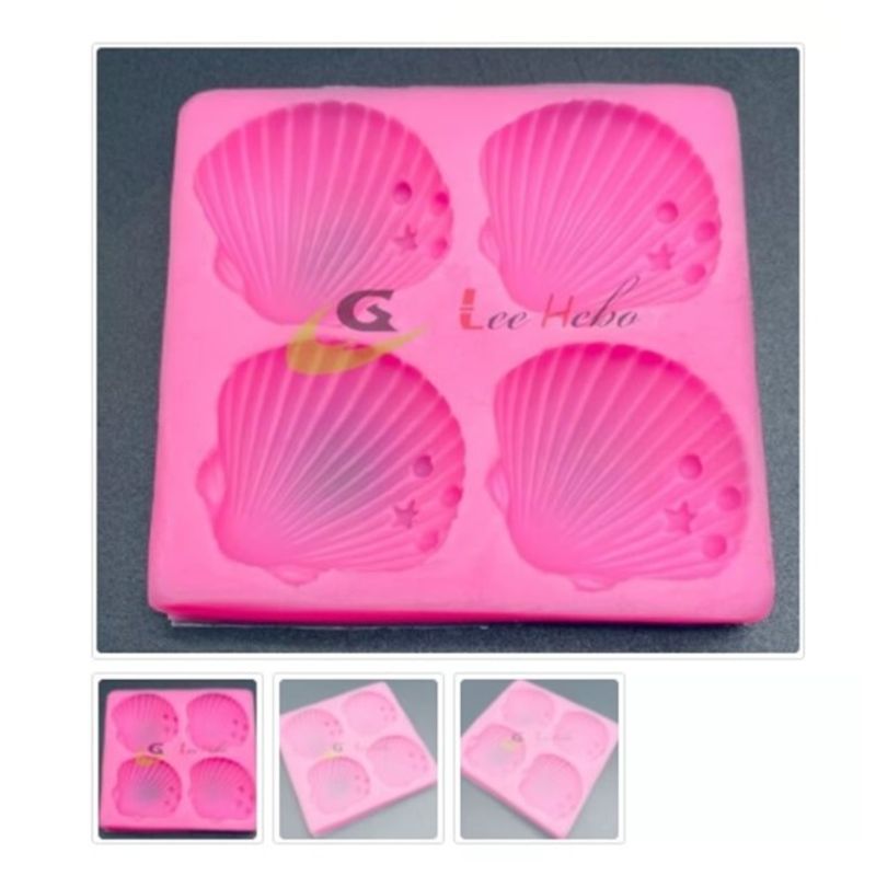 GENERICO - Molde De Silicona Para Fondant Figuras ConchaMar