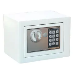 IMPORTCLICK - Caja Fuerte Seguridad Digital Acero Color Blanco