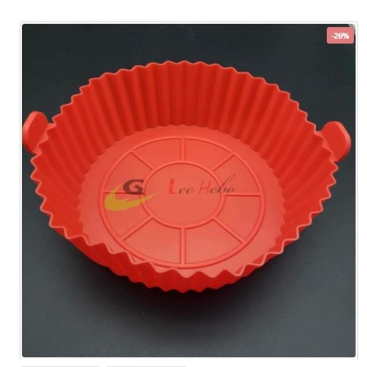 GENERICO - Molde De Silicona Para Freidora De Aire Reutilizable Colores Surtidos.