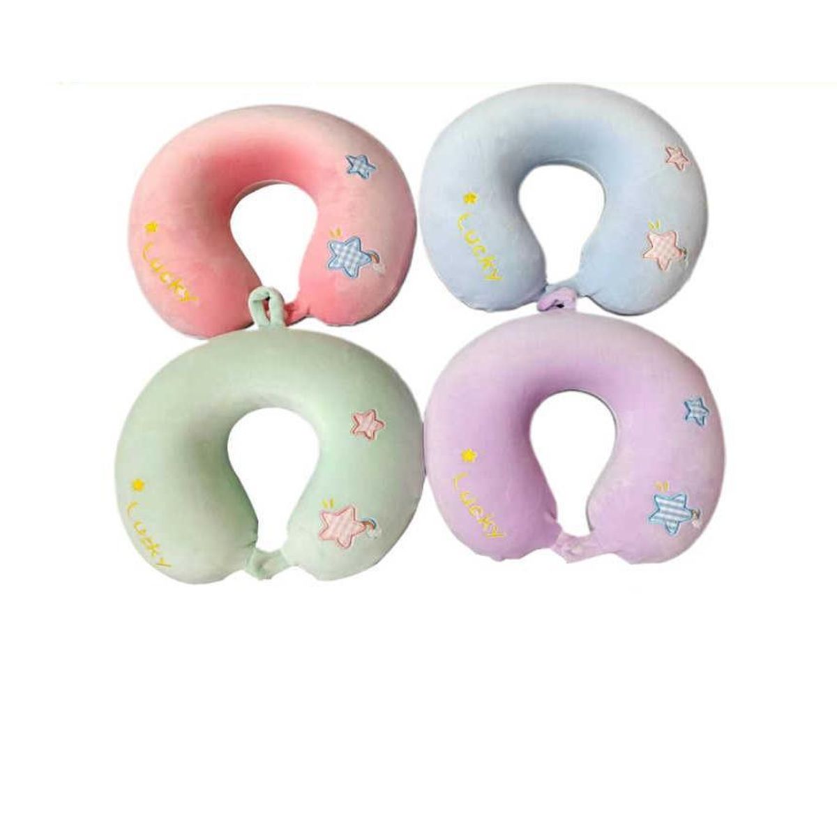 GENERICO - Cojin De Cuello Almohada De Viaje