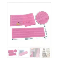 GENERICO - Molde Decoracion Reposteria Encaje Colores Surtidos